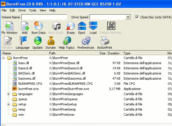 Burn4Free Screenshot